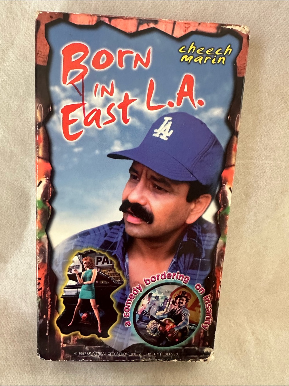 Born In East L.A. (VHS, 1987) Cheech Martin, 1996 Release Latino Classic